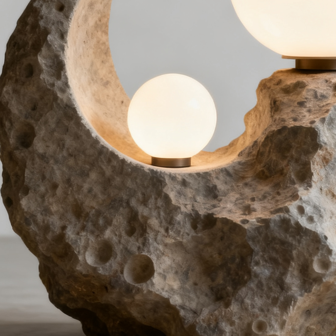 CASAGD Sculptural Orb Table Lamp