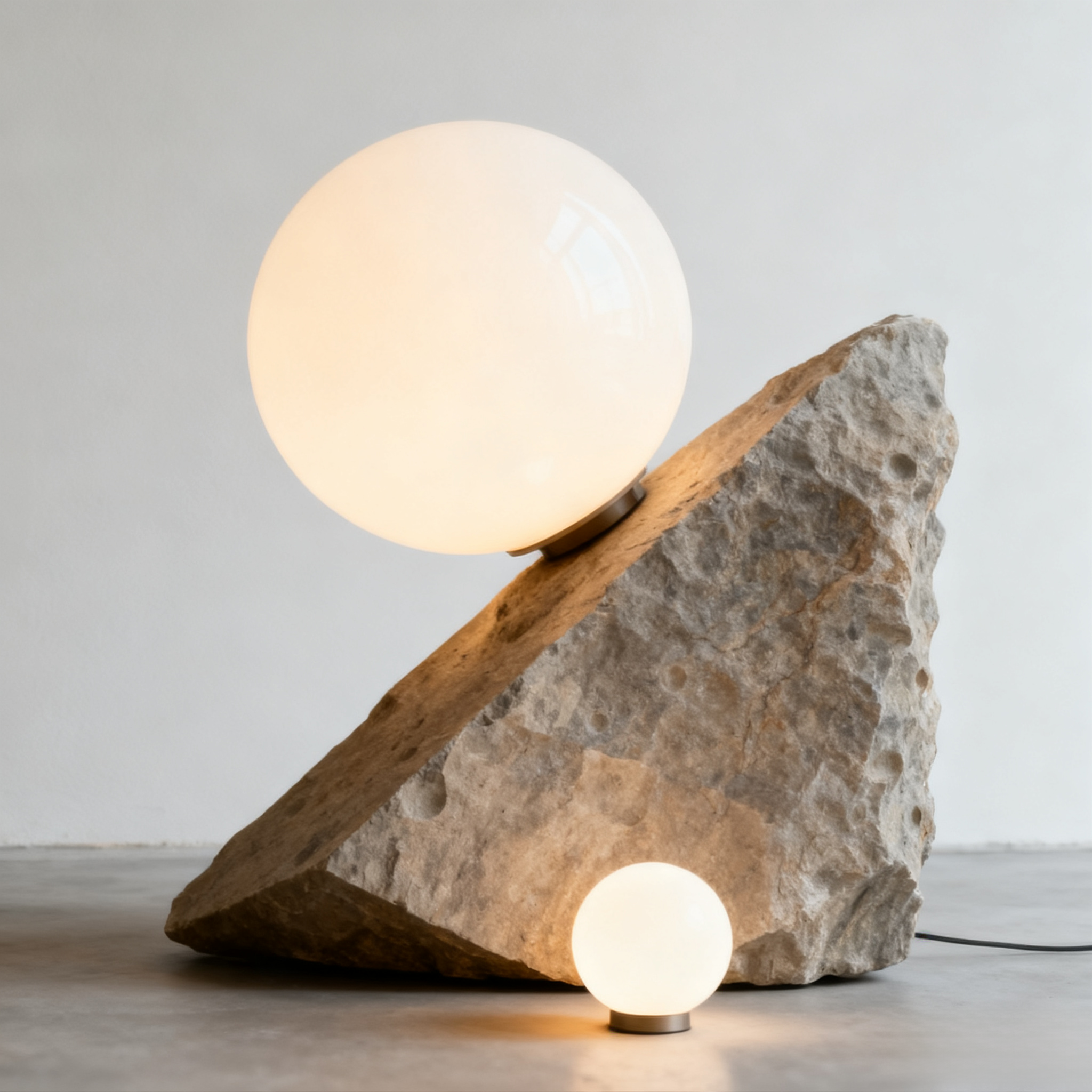 CASAGD Sculptural Orb Table Lamp