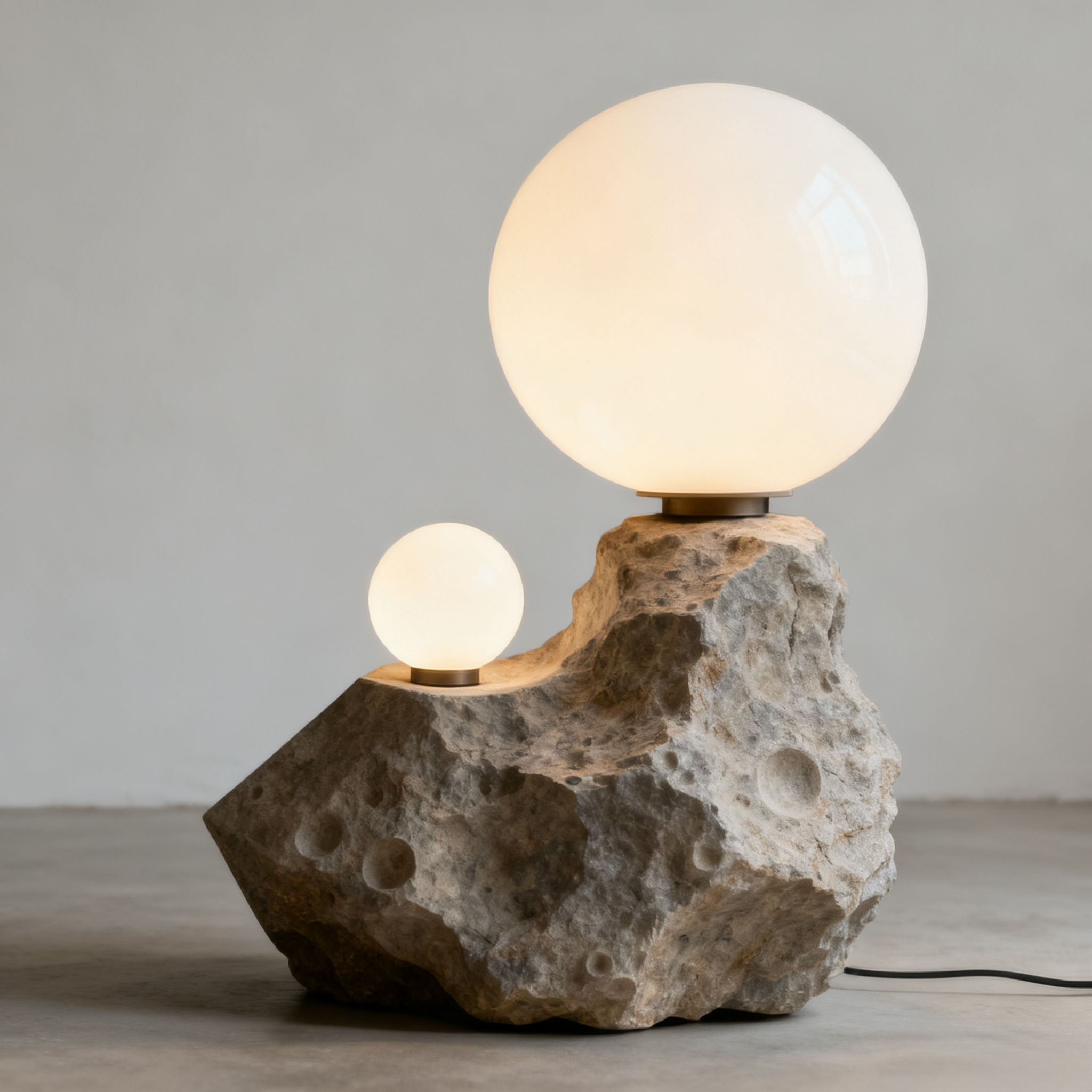 CASAGD Sculptural Orb Table Lamp