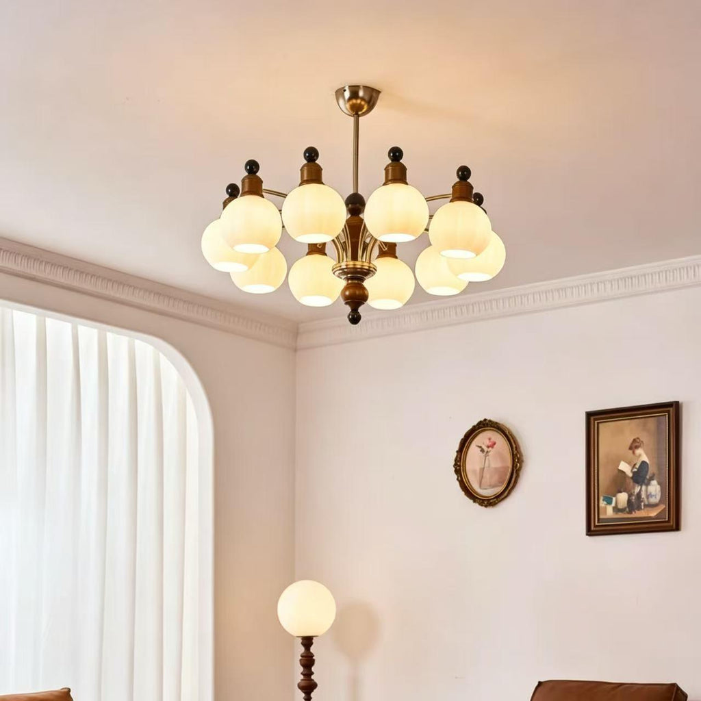 CASAGD Soft Ambient Retro Ceiling Light for Cozy Home
