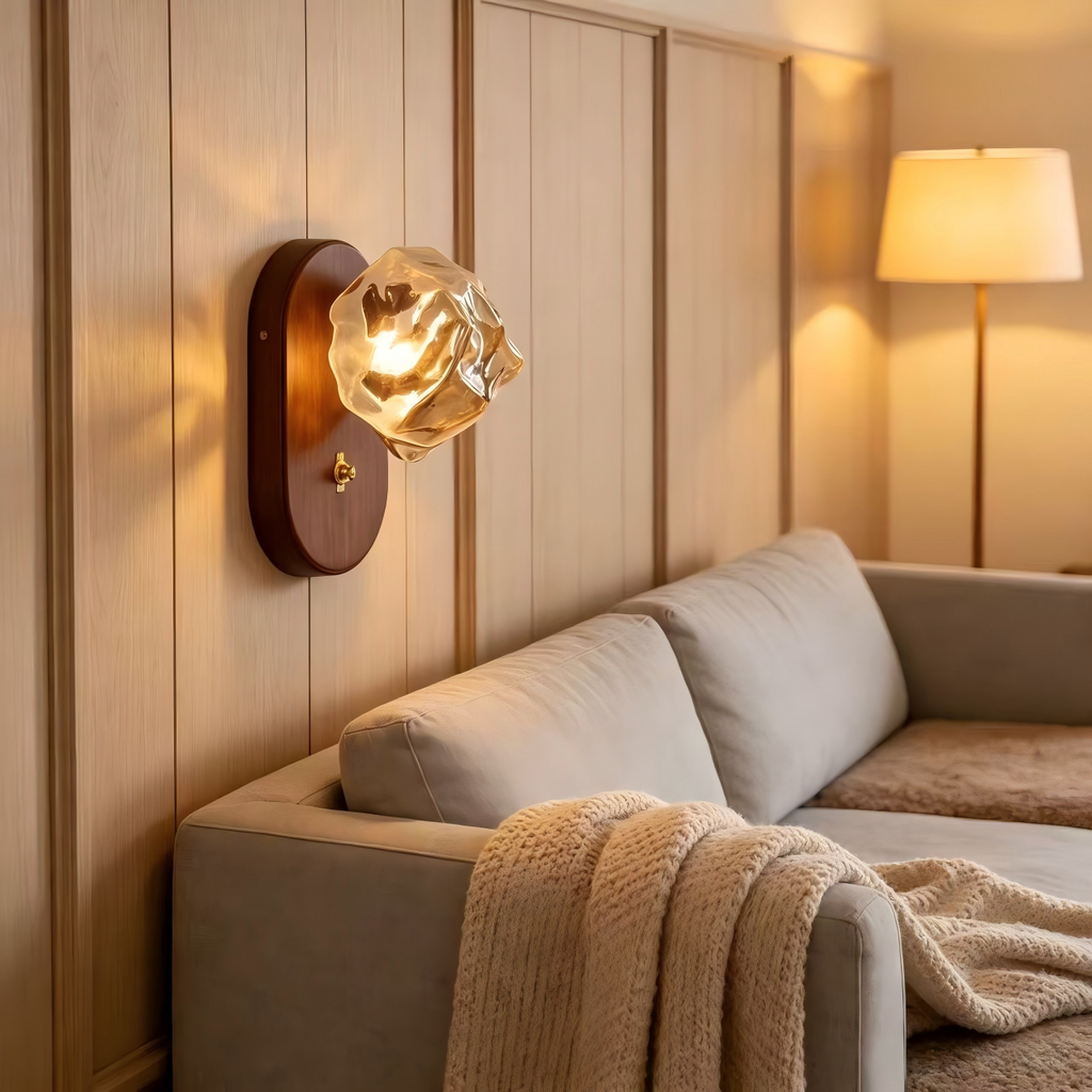 Amber Glow Wall Lamp CASAGD Original Ambient Sconce