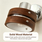 CASAGD Vintage Wood Wall Lamp