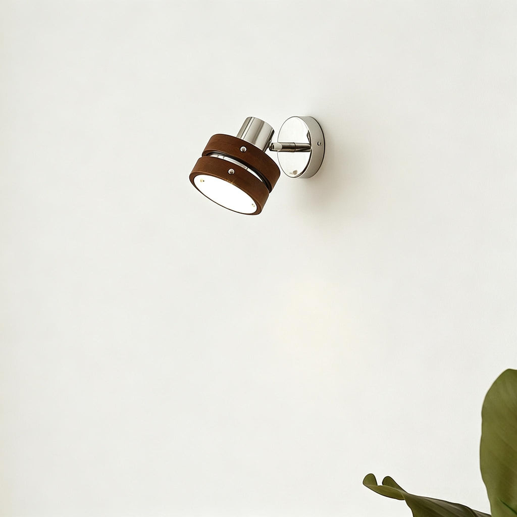 CASAGD Vintage Wood Wall Lamp