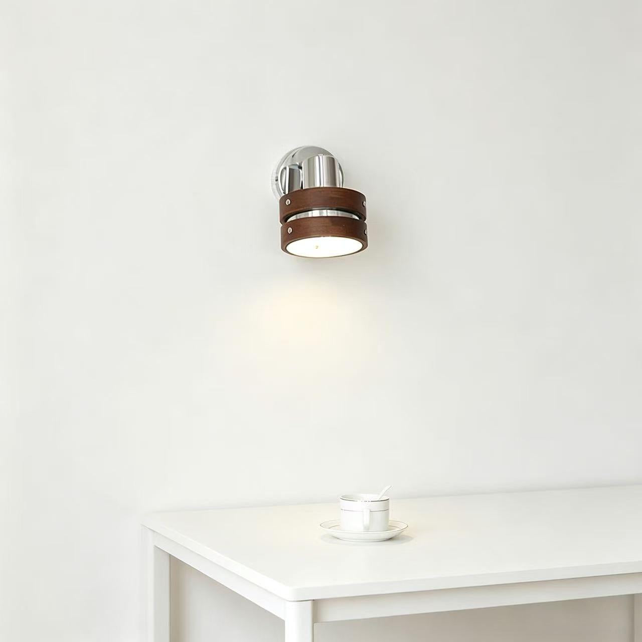 CASAGD Vintage Wood Wall Lamp