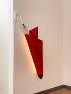 CASAGD Creative Entryway Lighting & Storage Glowing Umbrella Wall Rack