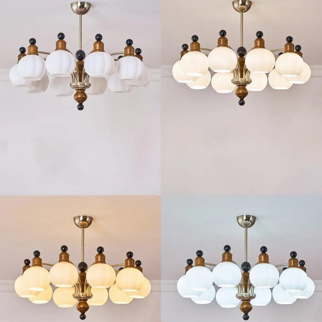 CASAGD Soft Ambient Retro Ceiling Light for Cozy Home