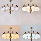 CASAGD Soft Ambient Retro Ceiling Light for Cozy Home