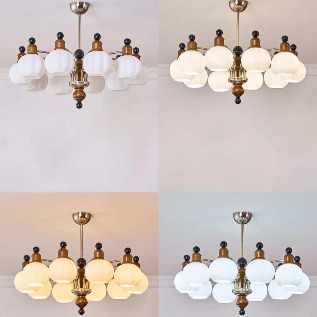 CASAGD Soft Ambient Retro Ceiling Light for Cozy Home