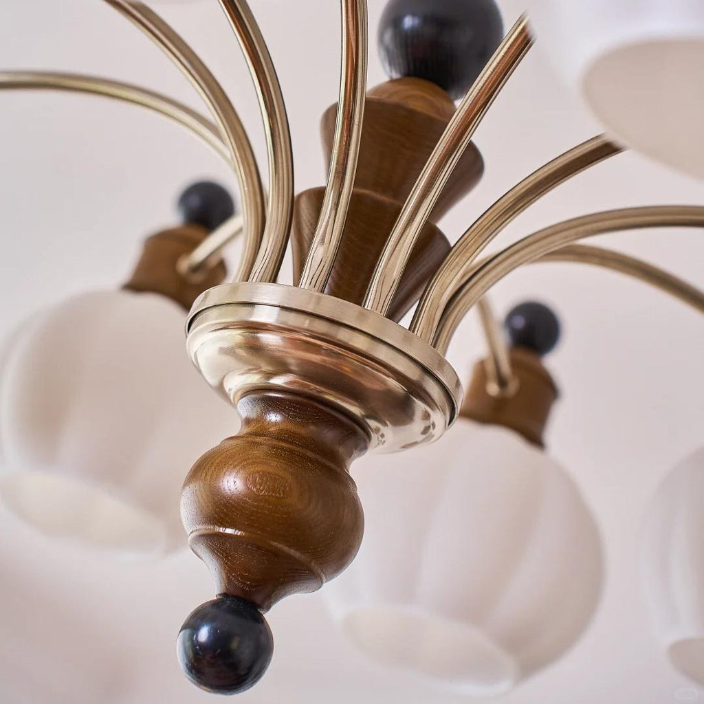 CASAGD Soft Ambient Retro Ceiling Light for Cozy Home
