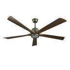 Modern Wood Ceiling Fan with Light and Remote Control