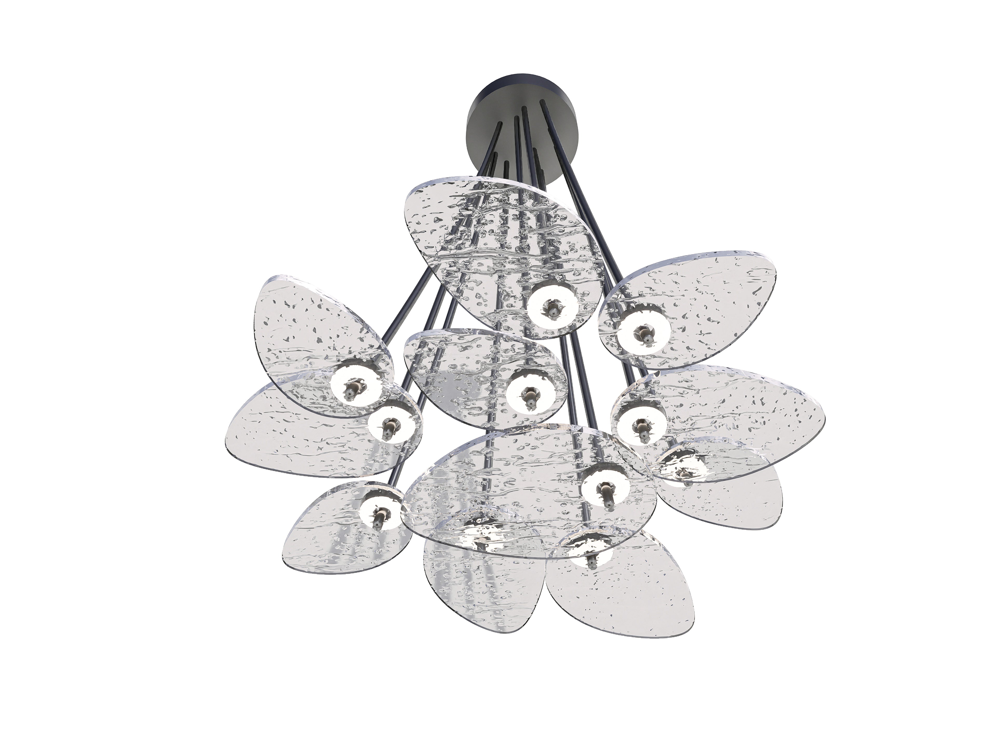 CASAGD Hanging Pendant Light Artistic LED Lighting for Dining, Living & Bedrooms