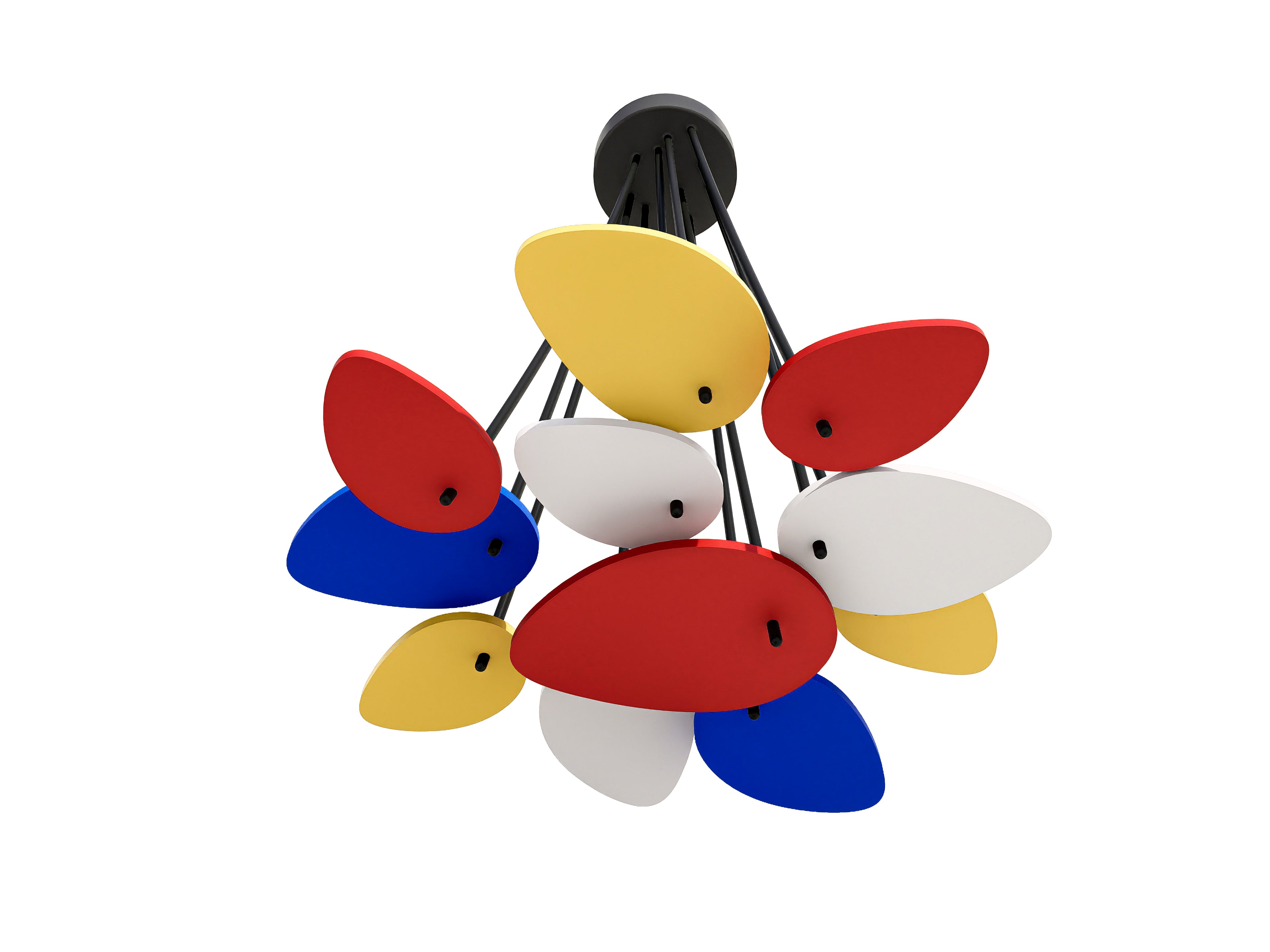 CASAGD Hanging Pendant Light Artistic LED Lighting for Dining, Living & Bedrooms