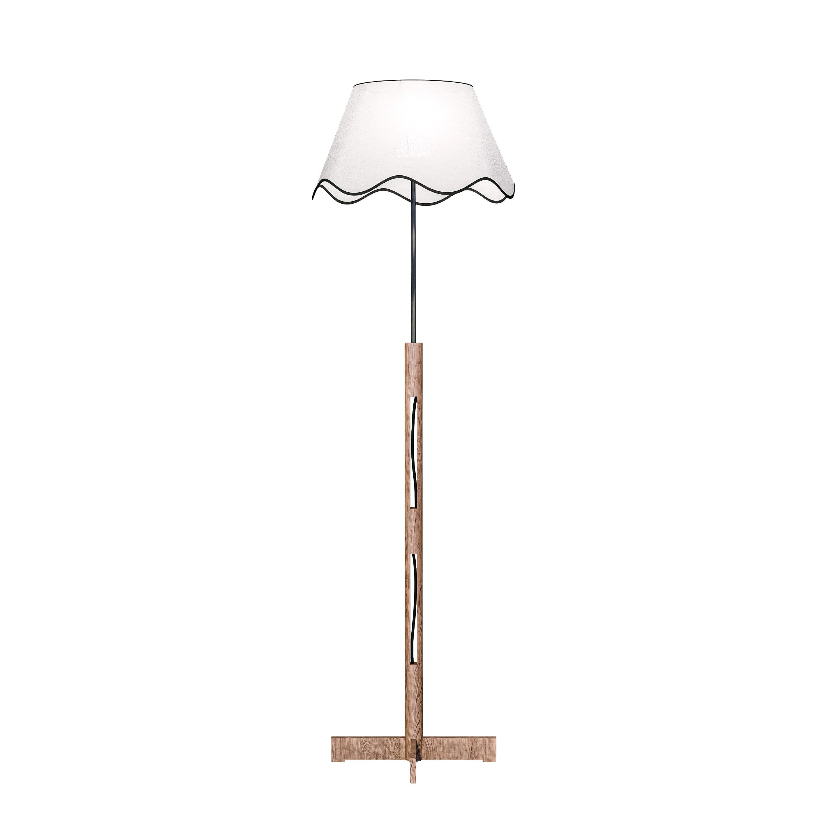 CASAGD Retro Minimalist Floor Lamp Sculptural Ambient Lighting