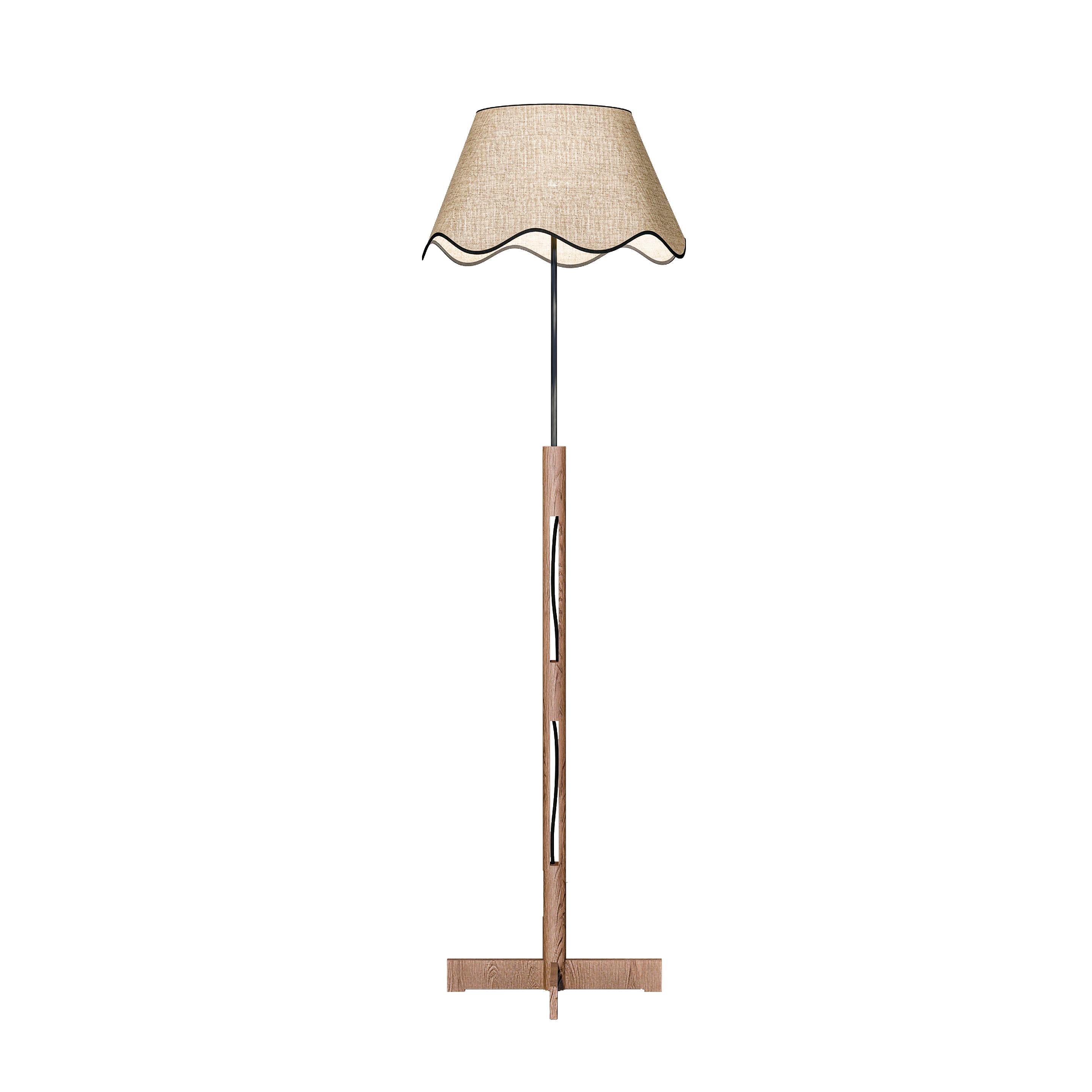 CASAGD Retro Minimalist Floor Lamp Sculptural Ambient Lighting