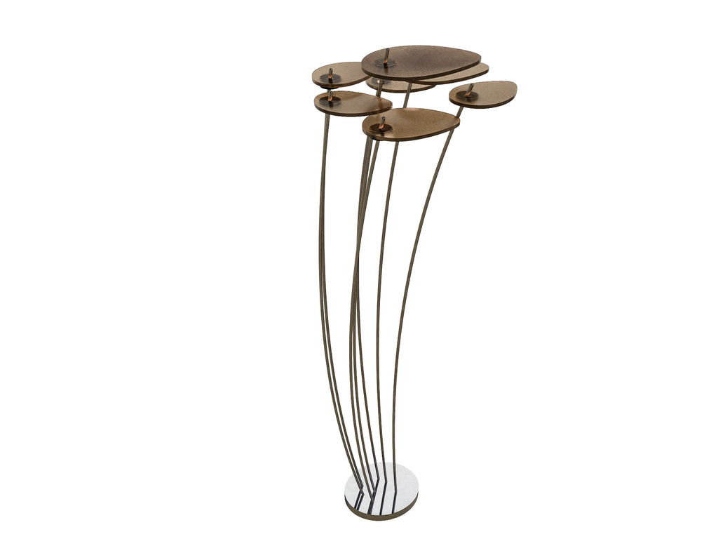 CASAGD Sculptural Floor Lamp – Botanical-Inspired Ambient Lighting