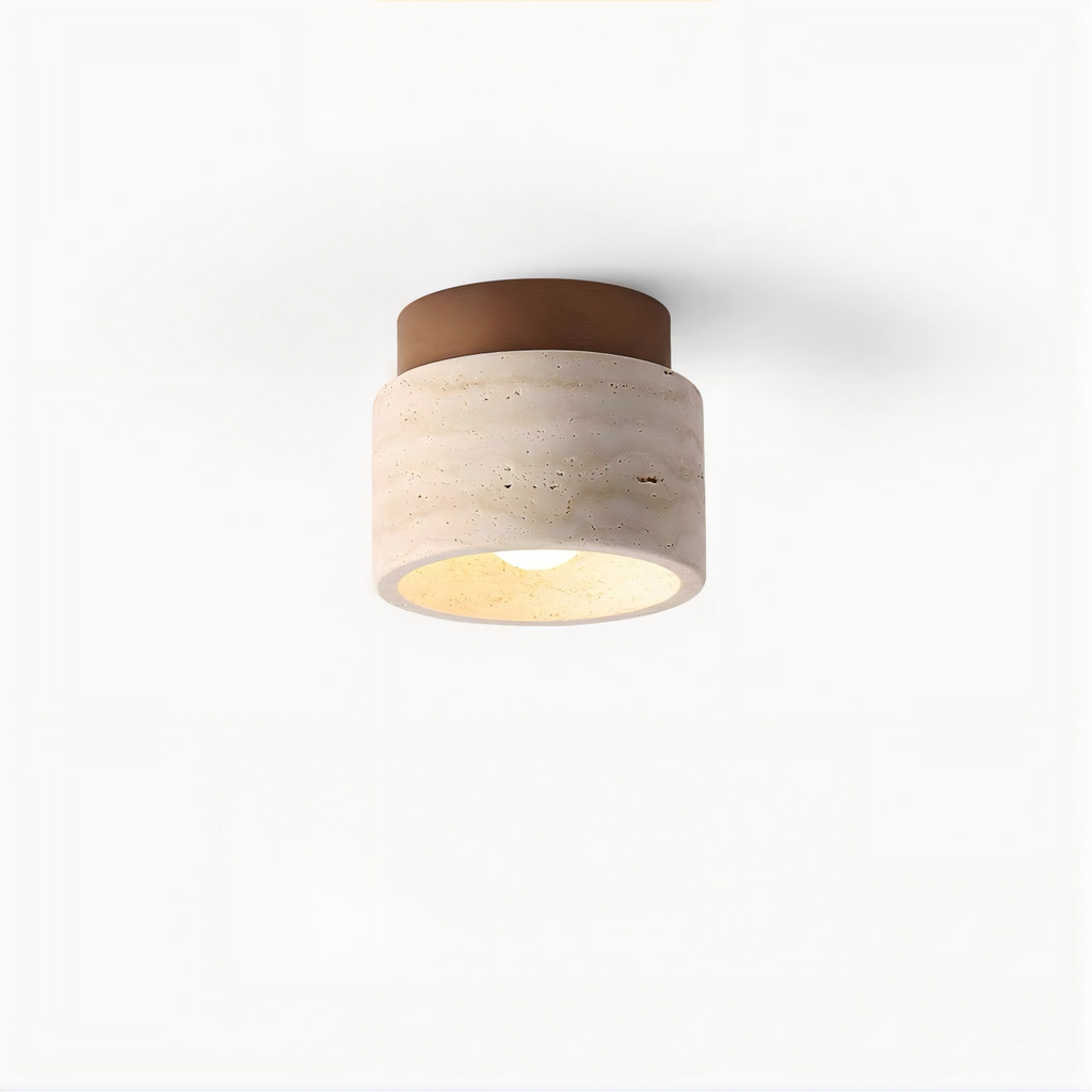 CASAGD Ambient Lighting Travertine Ceiling Light