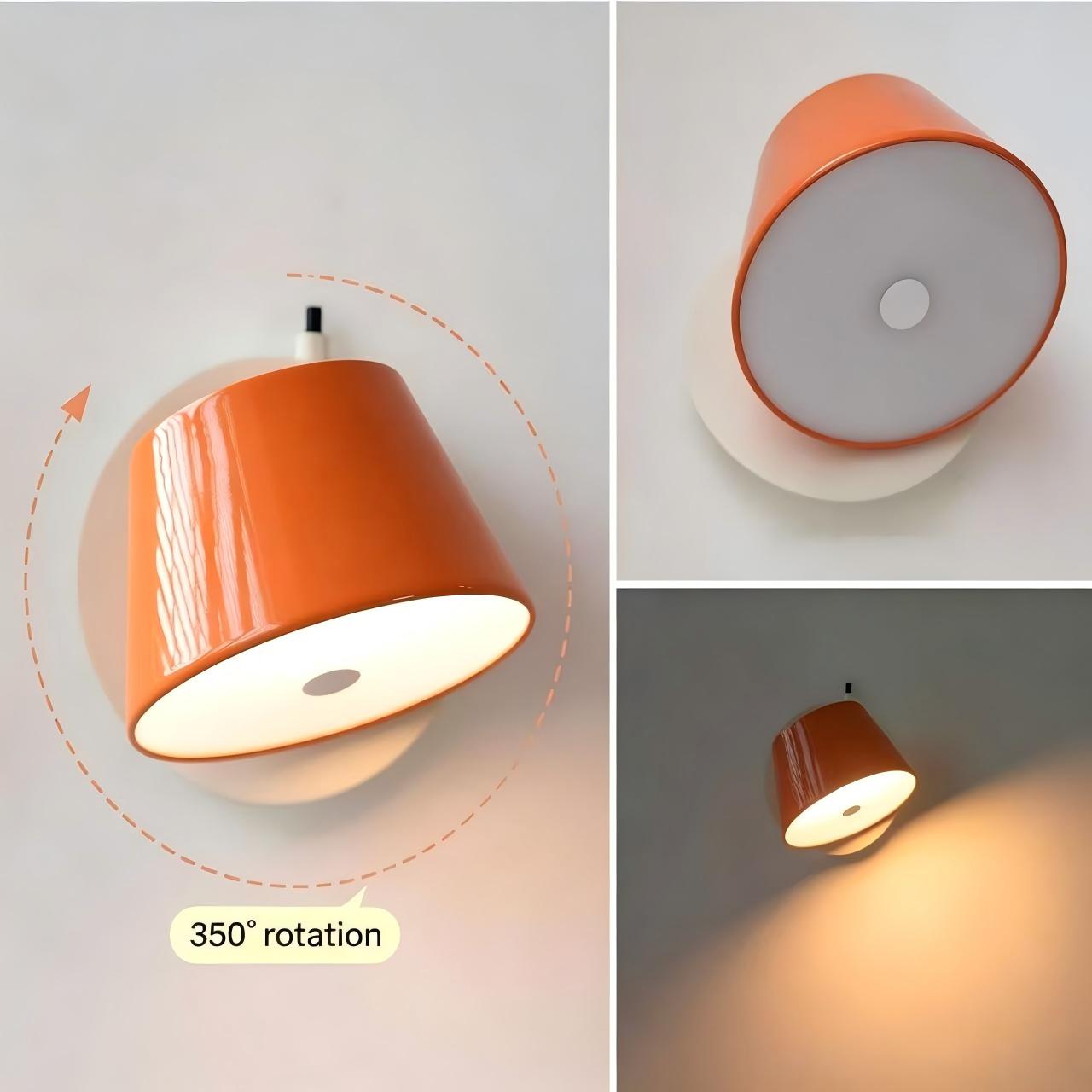 CASAGD Vintage Rotatable Wall Lamp