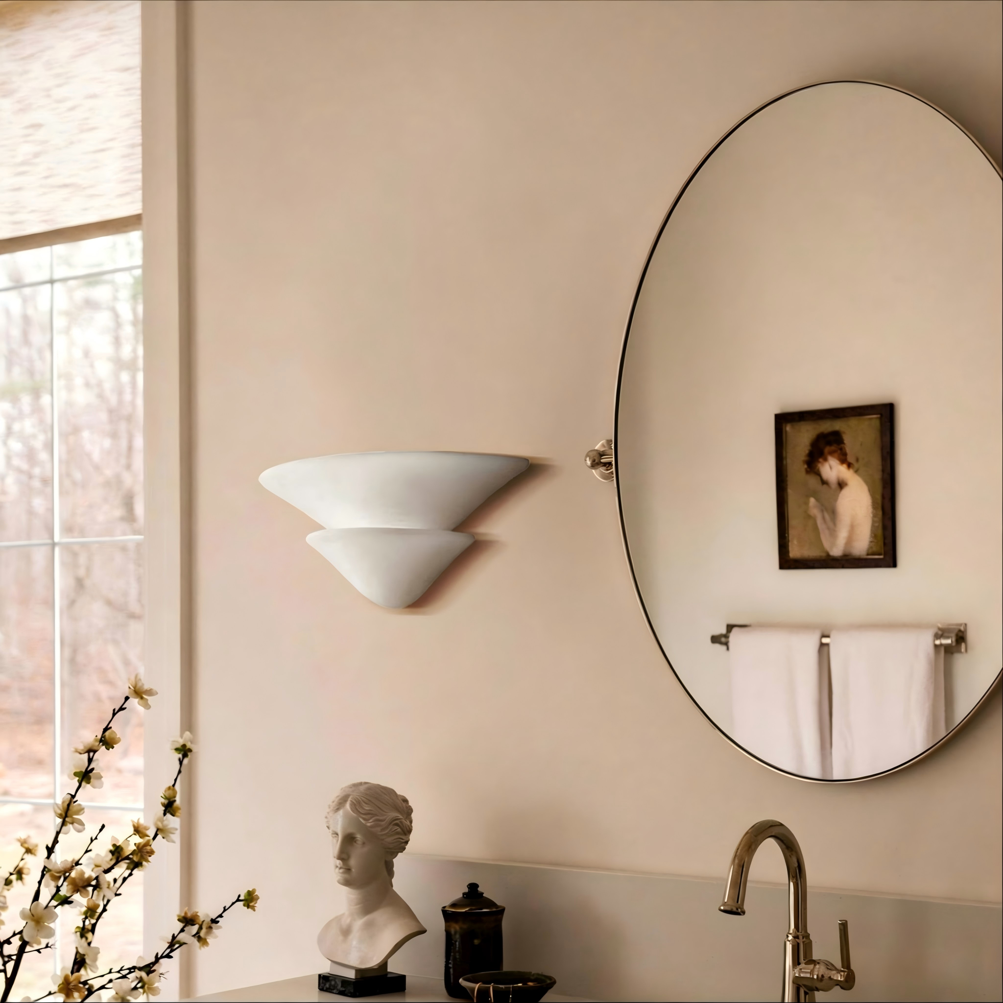 CASAGD Wabi-Sabi Plaster Wall Lamp