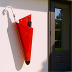 CASAGD Creative Entryway Lighting & Storage Glowing Umbrella Wall Rack