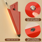 CASAGD Creative Entryway Lighting & Storage Glowing Umbrella Wall Rack