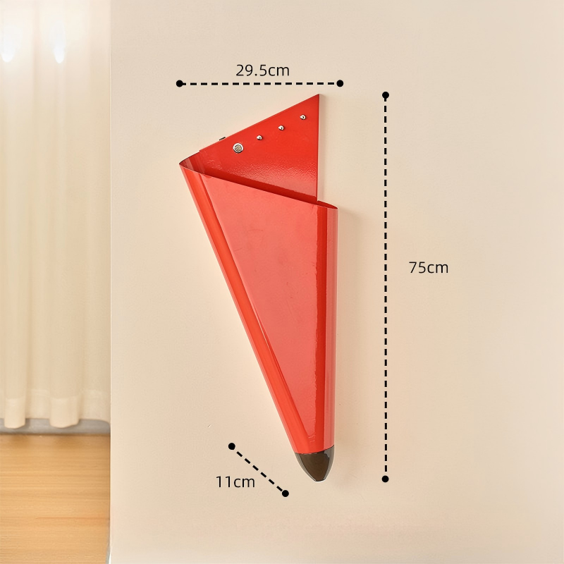 CASAGD Creative Entryway Lighting & Storage Glowing Umbrella Wall Rack