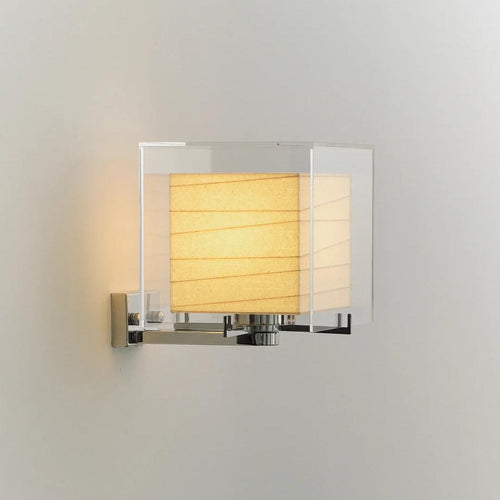 CASAGD "Light Cube" Wall Lamp: Xuan Paper Light-and-Shadow Art-Inspired Ambient Wall Sconce