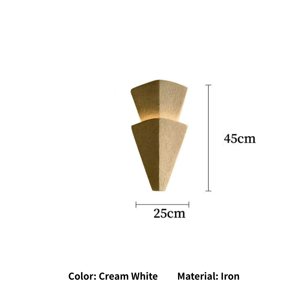 CASAGD Artistic Ambient Lighting Creative Wabi-Sabi Wall Lamp