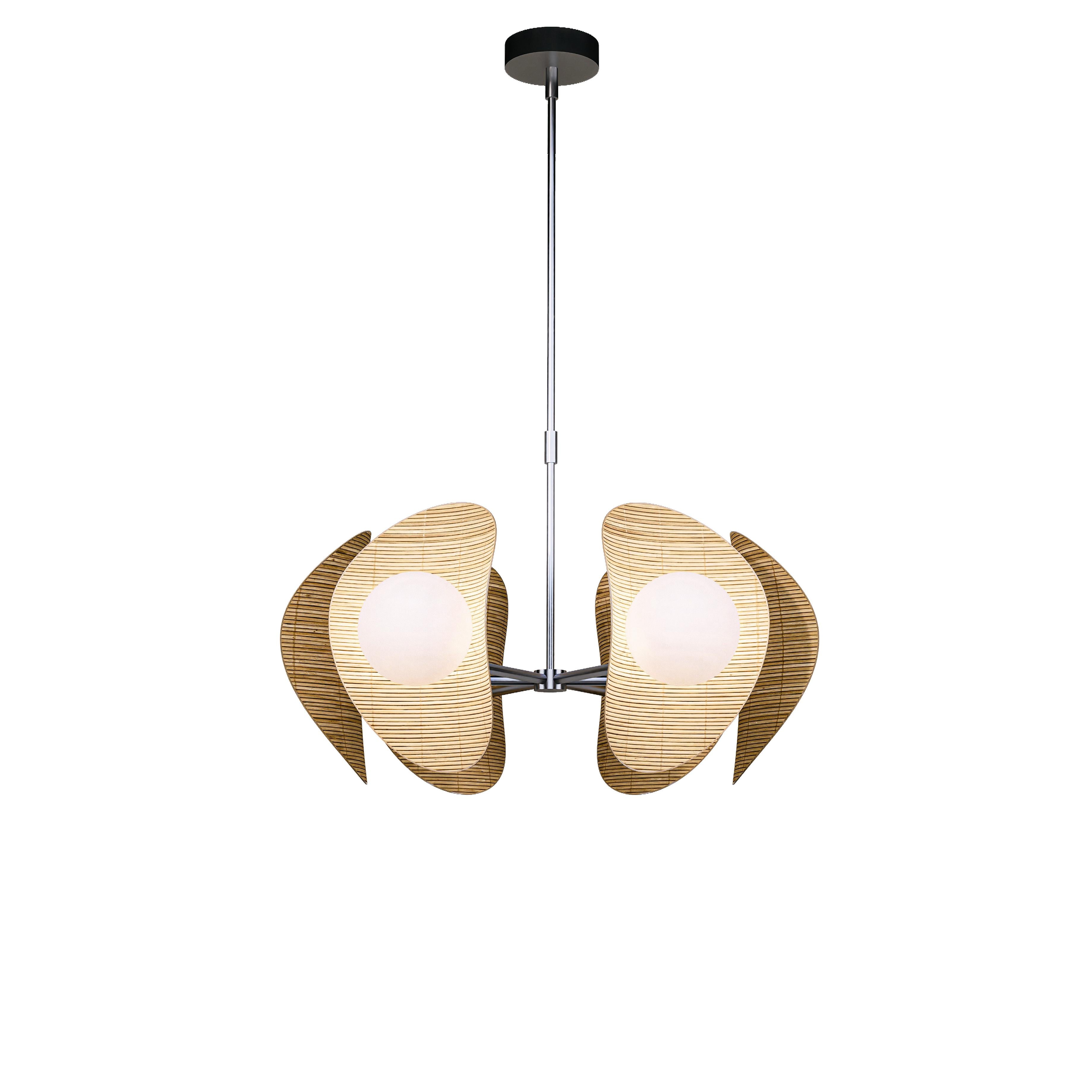 CASAGD Retro Minimalist Pendant Lamp Sculptural Ceiling Lighting