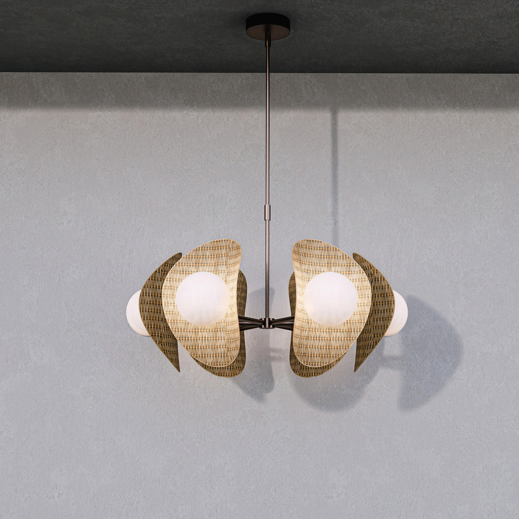 CASAGD Retro Minimalist Pendant Lamp Sculptural Ceiling Lighting