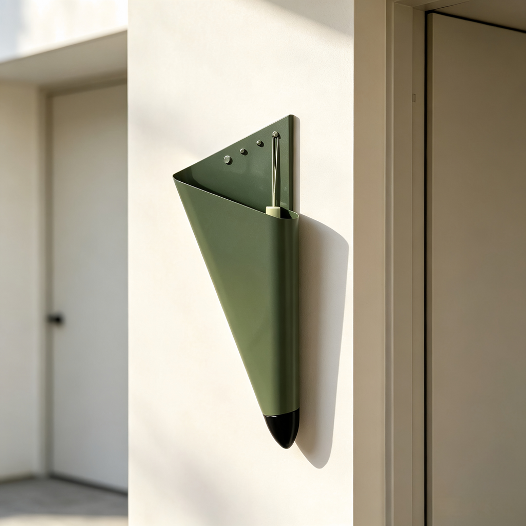 CASAGD Creative Entryway Lighting & Storage Glowing Umbrella Wall Rack