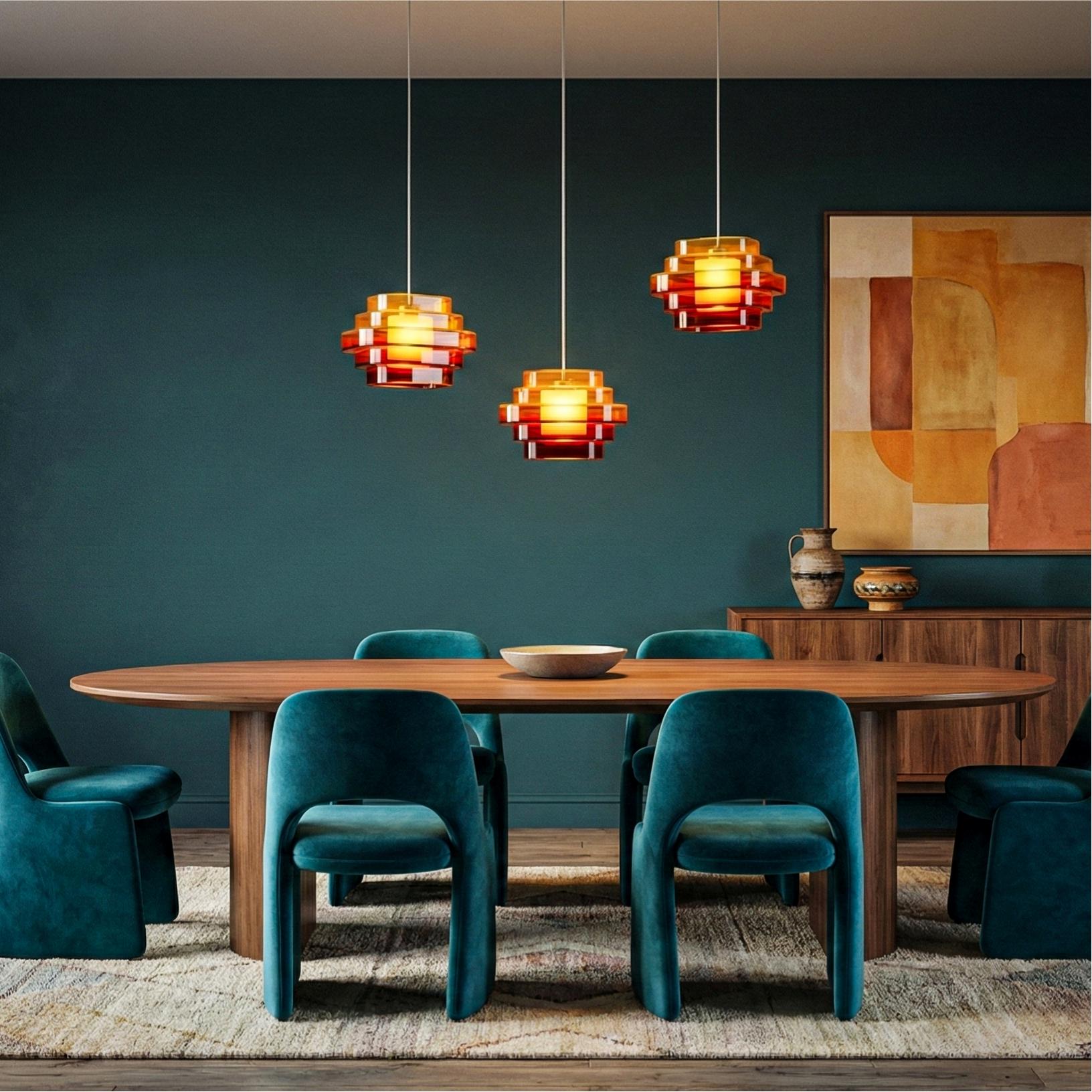 CASAGD Pendant Light Ambient Lighting for Modern Living Spaces
