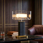 CASAGD Square Geometric Table Lamp Ambient Lighting