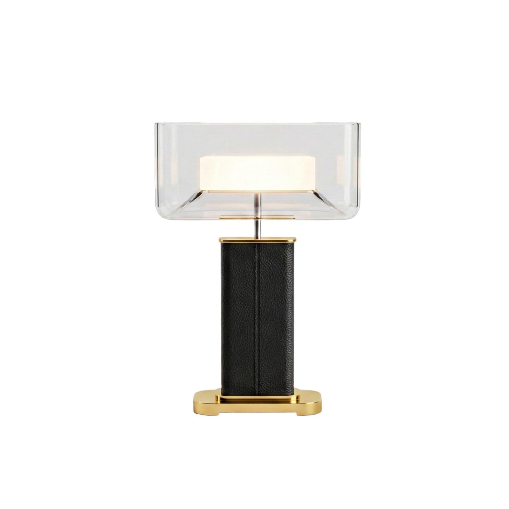 CASAGD Square Geometric Table Lamp Ambient Lighting