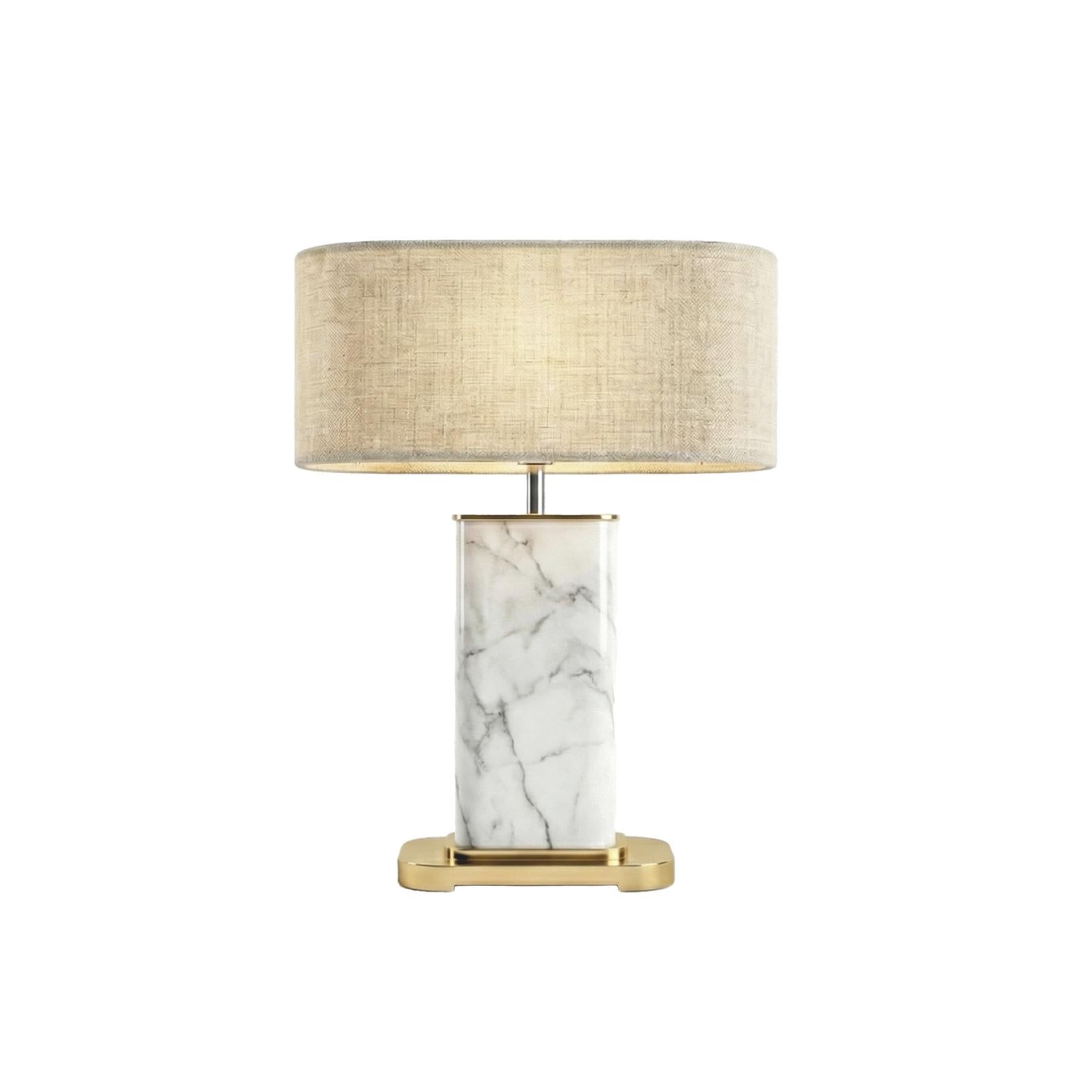 CASAGD Square Geometric Table Lamp Ambient Lighting