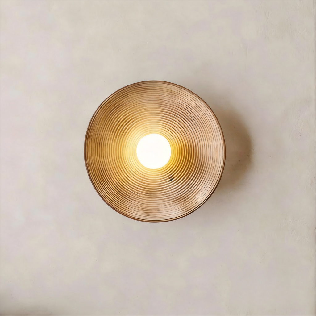CASAGD Vintage Wabi-Sabi Resin Wall Lamp