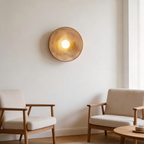 CASAGD Vintage Wabi-Sabi Resin Wall Lamp